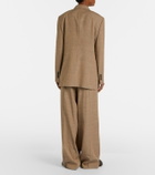 Dolce&Gabbana Pleated belted wide-leg pants