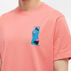 By Parra Men's Emotional Neglect T-Shirt in Faded Coral