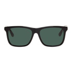 Gucci Black Rectangular Sunglasses