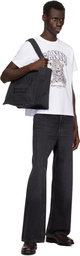 GANNI Gray Large Canvas Tote