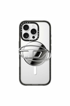 Diesel Grip & Stand Silver - Ring stands - Unisex - Silver