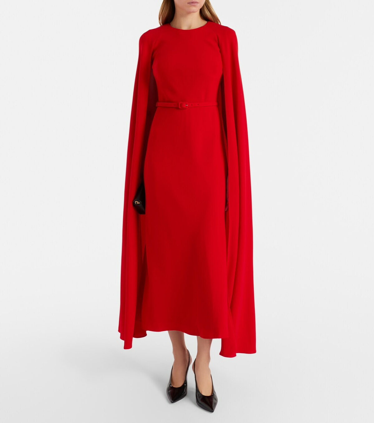 Roland Mouret Caped cady gown