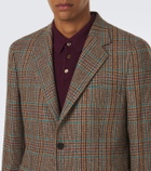 Rubinacci Checked virgin wool blazer