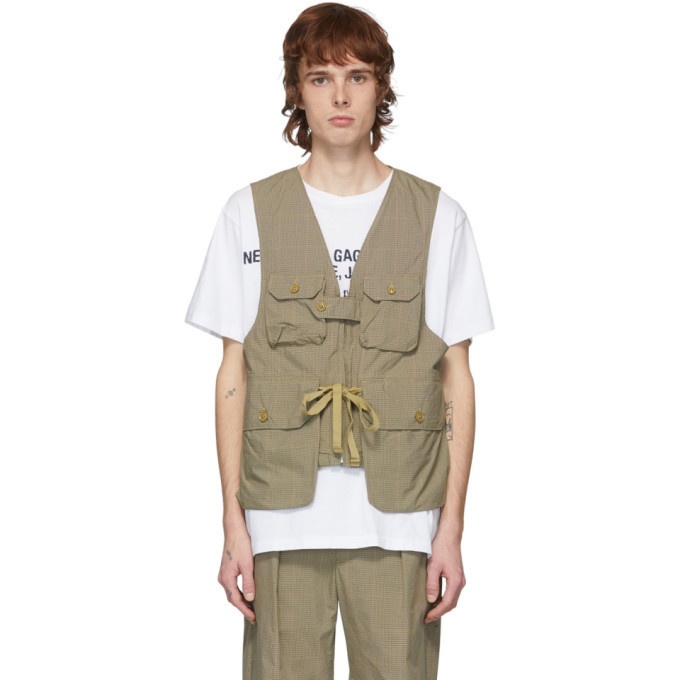 Photo: Engineered Garments Khaki Nyco Game Vest