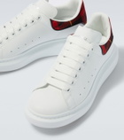 McQueen Oversized leather sneakers