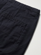 ASPESI - Cotton-Gabardine Bermuda Shorts - Blue