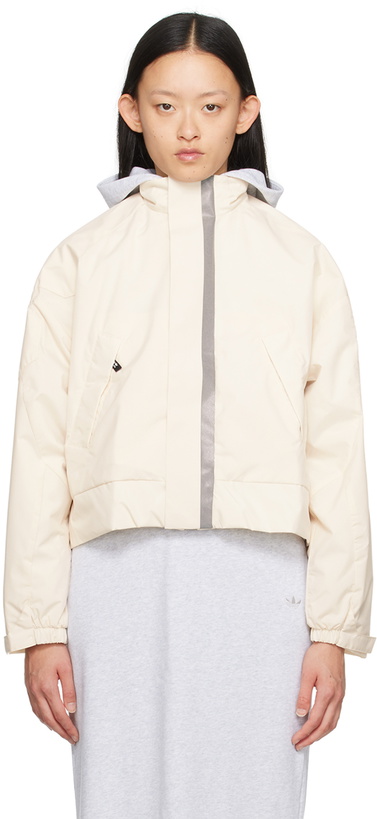 Photo: adidas Originals Off-White Cropped Jacket