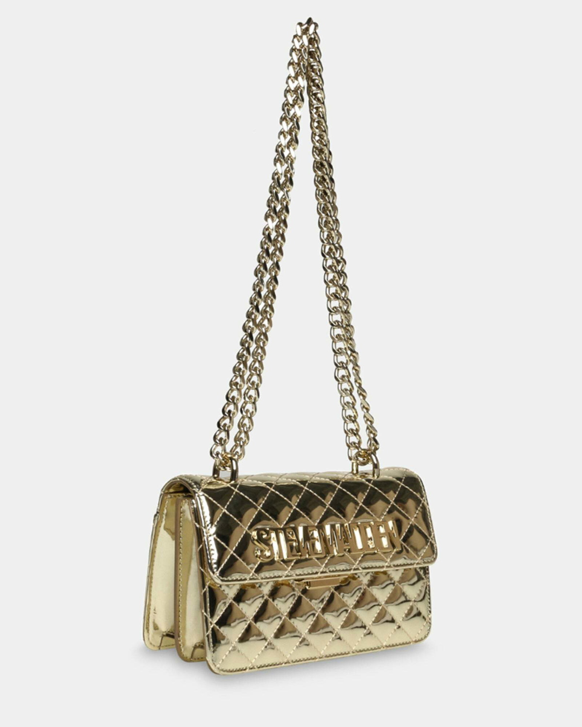 Steve Madden Bstake-Q Bag in Gold