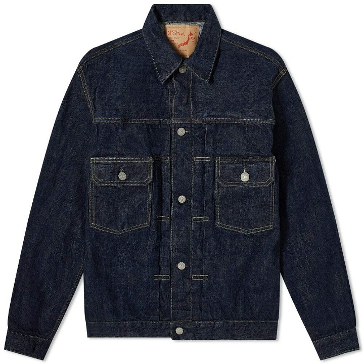 Photo: orSlow Men's Selvedge Denim Jacket in One Year Wash