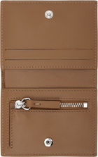 MM6 Maison Margiela Tan Leather Wallet