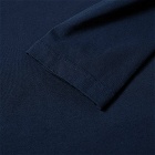Instru(men-tal) by Mihara Men's Long Sleeve T-Shirt in Navy