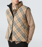 Burberry Burberry Check down vest