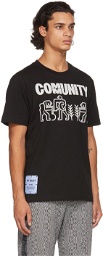 MCQ Black 'Community' Workers T-Shirt