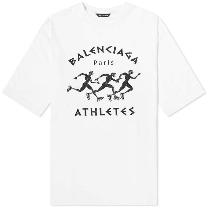 Photo: Balenciaga Marathon XL Print Tee