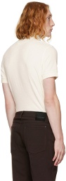 TOM FORD White Towelling Polo