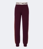 Perfect Moment LA Tour knitted wool-blend sweatpants
