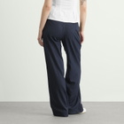 Peachy Den Women's Lennox Trouser in Ink Pinstripe