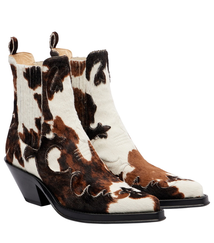 Photo: Gabriela Hearst Cassidy calf hair cowboy boots