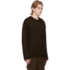 Our Legacy Khaki Sonar Round Neck Sweater