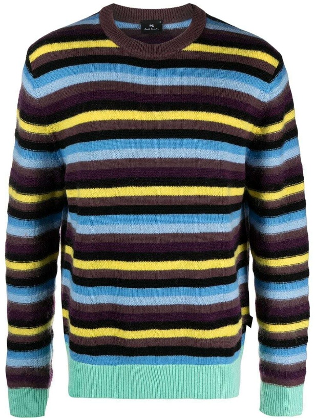 Photo: PS PAUL SMITH - Striped Wool Jumper