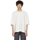 Homme Plisse Issey Miyake White Release T-Shirt