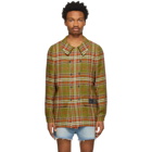 Gucci Green Check Vernal Jacket