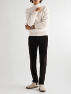 TOM FORD - Ribbed Cashmere Rollneck Sweater - Neutrals