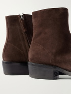 SECOND / LAYER - Charro Suede Chelsea Boots - Brown
