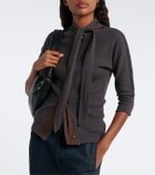 Lemaire Cotton and linen-blend jersey T-shirt
