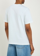 Casablanca Tennis Club Icon Beyond Destiny Printed Cotton T-shirt White