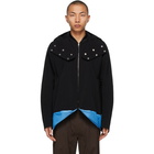 Kiko Kostadinov Black Kolman Bomber Jacket