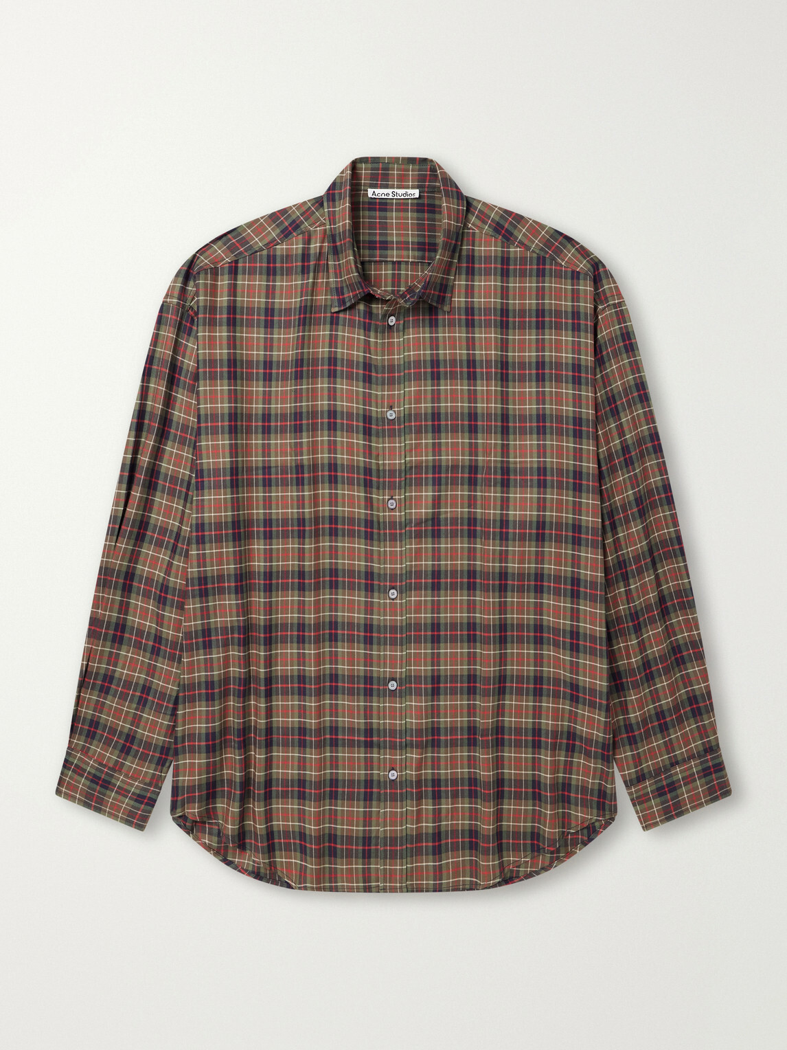 Acne Studios - Checked Flannel Shirt - Multi