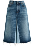 Chloe Panelled Denim Shorts