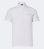 Zegna Cotton piqué polo shirt