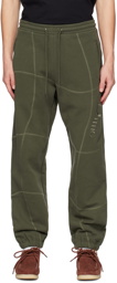 Dime Green Warp Lounge Pants