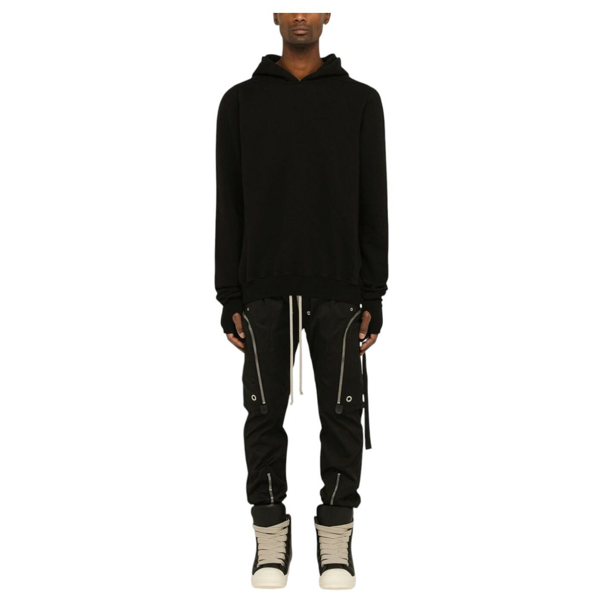 【Rick Owens】Porterville Mountain フーディ Rick Owens DRKSHDW: Off-White Porterville Mountain Hoodie