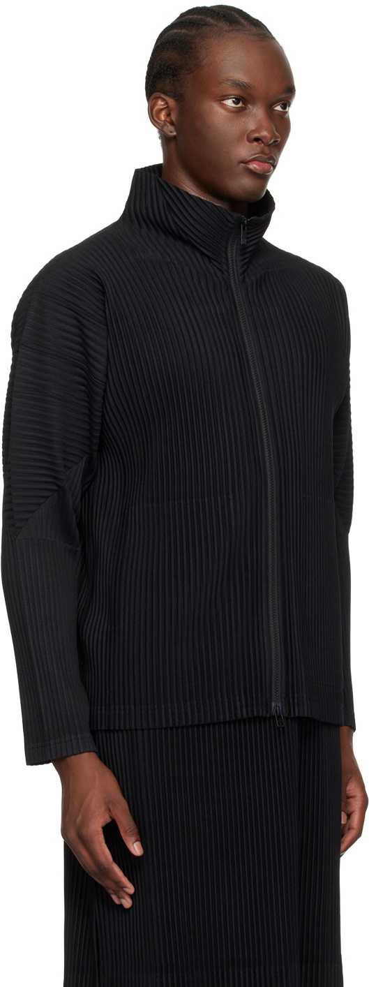 HOMME PLISSÉ ISSEY MIYAKE Black Basics Jacket