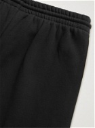 adidas Originals - R.Y.V. Tapered Webbing-Trimmed Cotton-Jersey Sweatpants - Black