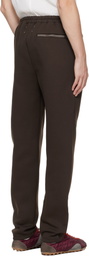 Maison Margiela Brown Pinched Seam Sweatpants