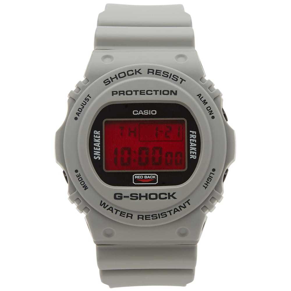 Photo: Casio G-Shock x Sneaker Freaker x Stance DW-5700SF-1ER Redback Watch