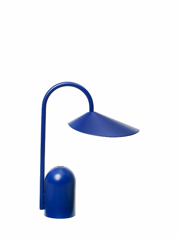Photo: FERM LIVING Bright Blue Arum Portable Lamp