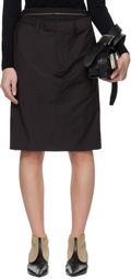 HODAKOVA Double Suit Midi Skirt