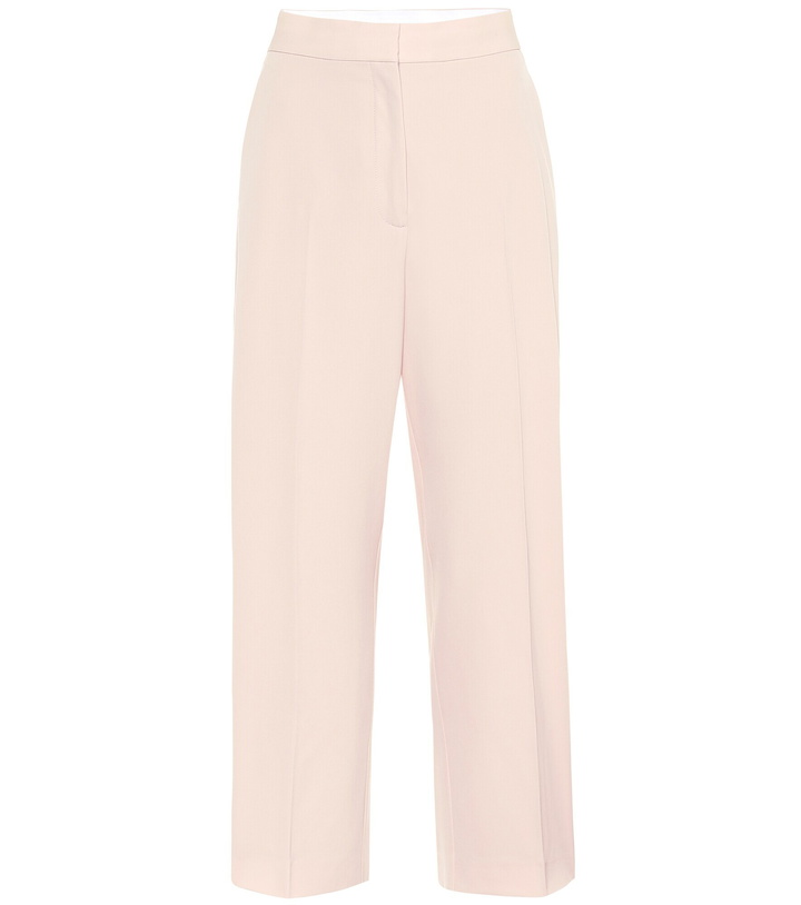 Photo: Stella McCartney - High-rise straight wool pants