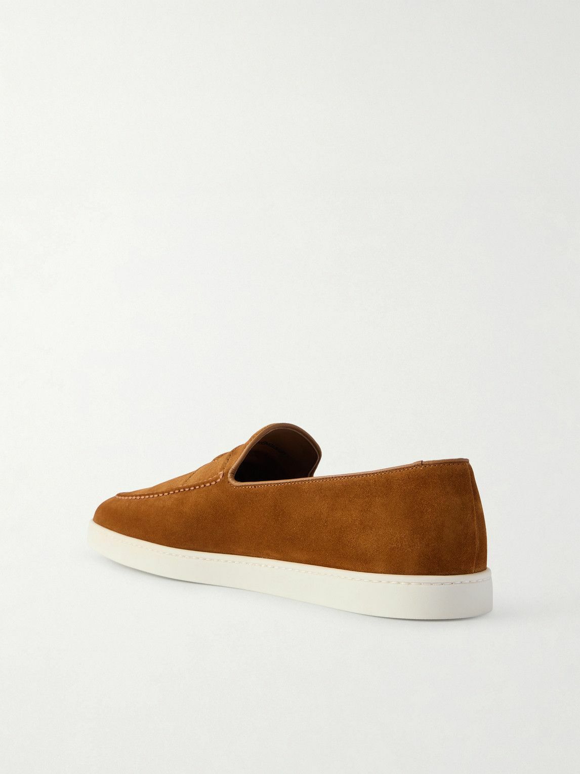 Church's - Peebles Suede Loafers - Brown