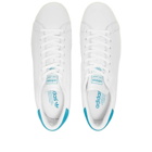 Adidas Rod Laver Vintage Sneakers in White/Chalk White/Blue Rush