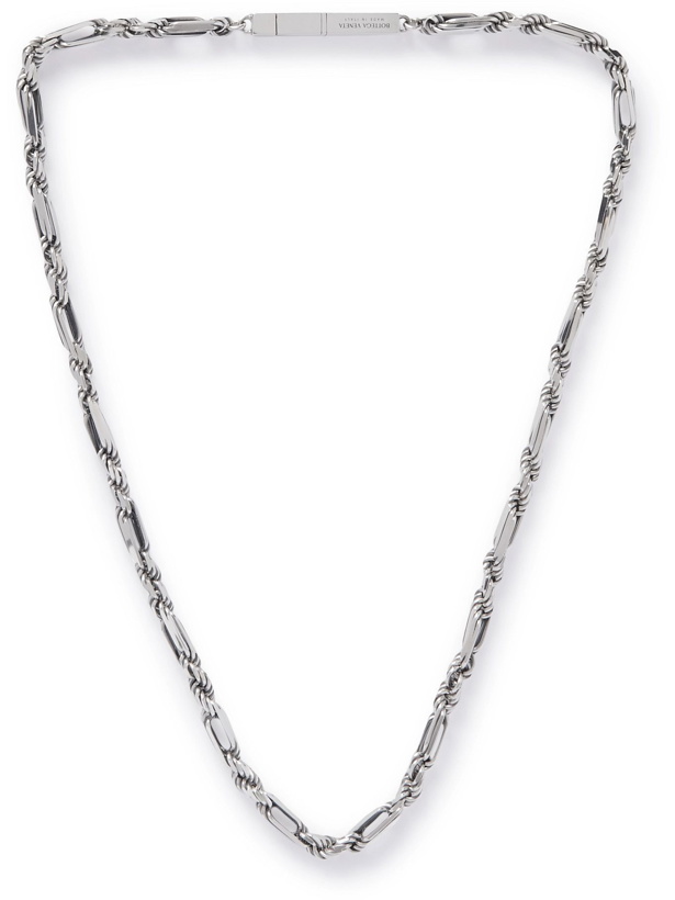 Photo: Bottega Veneta - Silver Necklace