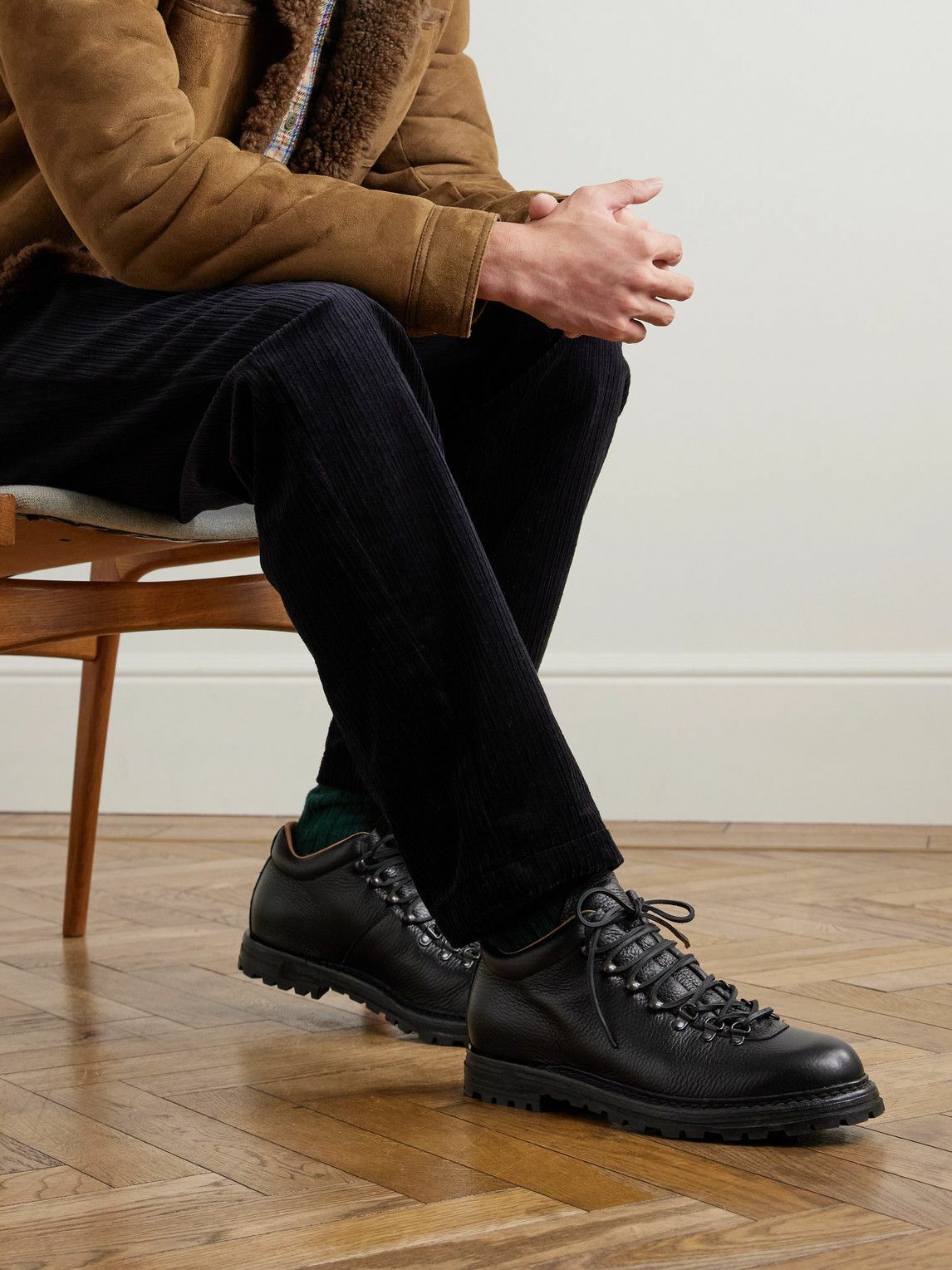 Officine Creative - Artik 004 Full-Grain Leather Boots - Black