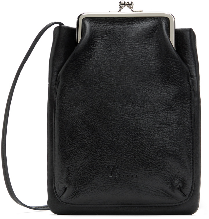 Photo: Y's Black Clasp Pochette Bag