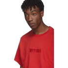 Levis Red Relaxed Logo T-Shirt