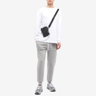 Maison Kitsuné Men's Tricolour Fox Patch Sweat Pant in Grey Melange